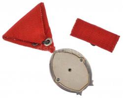 1964. "A Munka Érdemrend" ezüst fokozata, zománcozott, ezüstözött bronz kitüntetés mellsza...