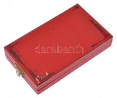 1964. "A Munka Érdemrend" ezüst fokozata, zománcozott, ezüstözött bronz kitüntetés mellsza...