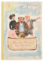 Sipos Bella: Mackó Marci kalandjai. Bukarest, 1963, Ifjúsági Könyvkiadó. A borító és az illusztrációk Arz Helmuth munkái. Kiadói félvászon-kötés, kissé sérült borítóval.