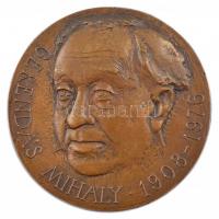 Lisztes István (1942-) 1979. Gerendás Mihály 1908-1976 egyoldalas bronz emlékérem (90mm) T:1- kis ph, karc