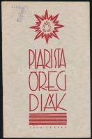 1940 A Piarista Öregdiák, a Piarista Diákszövetség Lapja IV. évfolyamának 4. száma