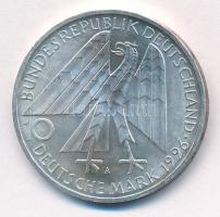 Németország 1996A 10M Ag "150 éve alakult a Kolping mozgalom" T:1- patina Germany 1996A 10...