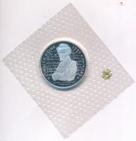 Németország 1997D 10M Ag "Heinrich Heine" fóliatokban T:PP fo. Germany 1997D 10 Mark Ag "Heinrich Heine" in foil packing C:PP spotted Krause KM# 161