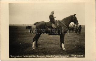 Nagykanizsa, a nagykanizsai helyőrség tisztikarának Hubertus vadászlovaglása 1925. október 30-án. photo