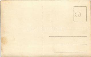 Nagykanizsa, a nagykanizsai helyőrség tisztikarának "Hubertus" vadászlovaglása 1925. októb...