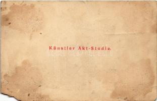 Künstler Akt-Studie / Meztelen erotikus hölgy / Erotic nude lady (non PC) (b)