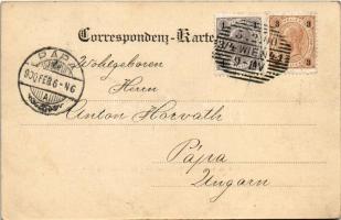 1900 Wien, Vienna, Bécs; K.u.K. Garnisons-Spital Nr. 2. Rennweg 89. / Austro-Hungarian K.u.K. milita...