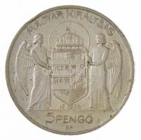 1939. 5P Ag "Horthy balra" T:1- Adamo P8.2