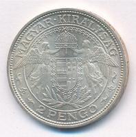 1938. 2P Ag "Madonna" T:1,1- Adamo P7