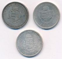 1935. 2P Ag "Pázmány" + 1935. 2P Ag "Rákóczi" + 1936. 2P Ag "Liszt Ferenc&q...