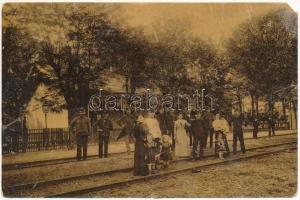 1910 Bresztovány, Berestovany; vasútállomás / railway station (EM)