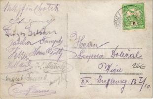 1910 Korompa, Krompach, Krompachy; ház udvara kúttal / house yard with well. photo