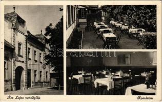1938 Komárom, Komárno; Ács Lajos vendéglője, szálloda, belsők / restaurant, hotel, interior (EK)