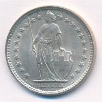 Svájc 1963B 2Fr Ag T:1- Switzerland 1963B 2 Francs Ag C:AU Krause KM#21