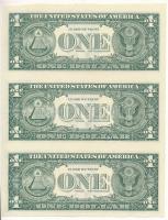 Amerikai Egyesült Államok 2006. 1$ "Anna Escobedo Cabral - Henry Merritt Paulson" zöld pec...