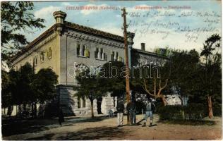1916 Gyulafehérvár, Alba Iulia; Offizierspavillon / Tiszti pavilon. Schäser F. kiadása / K.u.K. military officers pavilion (EK)