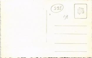 Kolozsvár, Cluj; New York étterem, belső, Horthy Miklós portré a falon / restaurant, interior with a...