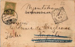 1904 Budapest VII. Erzsébet és Teréz körút az Andrássy útig, Royal kávéház, villamos, üzletek. Ganz ...