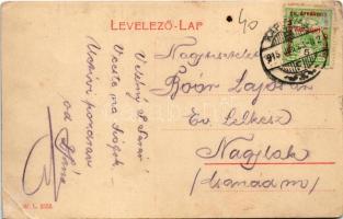 1915 Kaposvár, Zárda utca. W.L. 2552. (r)