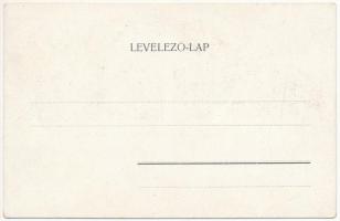 Martonvásár, Gemmel Antal vendéglője, kert vendégekkel és pincérekkel (EK)