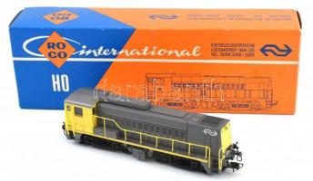 Roco H0 4155 cikkszámú vasútmodell, dízel-villamosmozdony, újszerű állapotban, eredeti dobozában / Roco H0 No. 4155 model railway, electro-diesel locomotive, in good condition, in original box