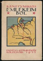 Bánffy Miklós: Emlékeimből. Kolozsvár, 1932, Erdélyi Szépmíves Céh. Kiadói papírkötés, gerincnél kissé elvált, szakadt, borítólapon kisebb lyukak, kopottas állapotban.