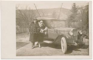 1928 Resicabánya, Resicza, Recita, Resita; automobil / automobile. photo