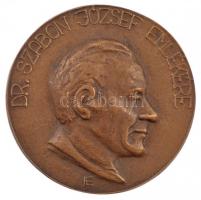 Korányi Felicitas (1889-1958) (?) DN Dr. Szabon József emlékére / Szegedi Orvostudományi Egyetem kétoldalas bronz emlékérem (90mm) T:1-