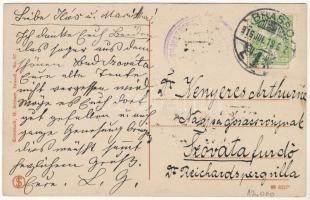 1916 Brassó, Kronstadt, Brasov; Sommerfrische Noa / Noa nyaraló. H. Zeidner kiadása / Noua (EK)