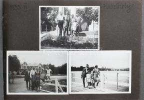 1922-1933 Orsován, Keszthelyen, Herkulesfürdőn és Lágymányoson készült családi képek, karácsonyi fot...