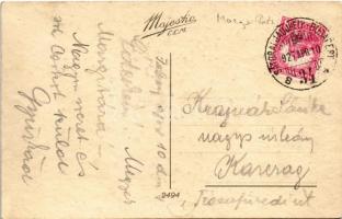 1927 Léda és a hattyú / Lady art postcard. Majestic CCM 2494. + "SÁTORALJAÚJHELY - BUDAPEST 34 ...