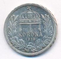 1915KB 1K Ag "Ferenc József" T:1- Adamo K5.1