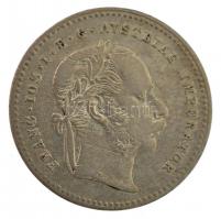 1869KB 20kr Ag "Magyar Királyi Váltó Pénz" T:3 Adamo M11.1