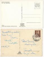 Székelyudvarhely, Odorheiu Secuiesc; - 2 db RÉGI város képeslap / 2 pre-1945 town-view postcards