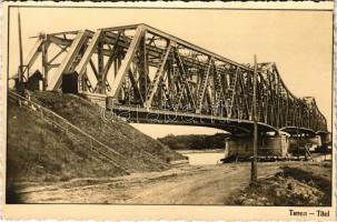 1941 Titel, Közúti és vasúti híd / railway bridge
