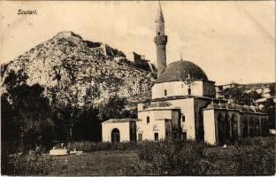 1917 Shkoder, Shkodra, Skadar, Skodra, Scutari, Skutari; Djami / mosque + K.u.K. Reservespital in Schkodra (EK)