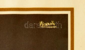 Marcello Nizzoli (1887-1969): Campari l'aperitivo. Art deco reklám plakát, modern reprint. Nyom...