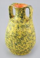 Olvashatatlan jelzéssel: Retró váza, hibátlan, m: 20 cm