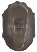 1918. HONSz (A Hadirokkantak, Hadiözvegyek és Hadiárvák Országos Nemzeti Szövetsége) zománcozott bro...