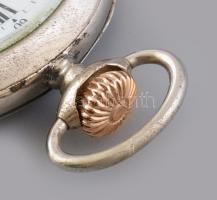 Patek Philippe zsebóra cca 1910. Jelzett szerkezettel, Szerkezet szám 108468. Szép számlappal, fém t...