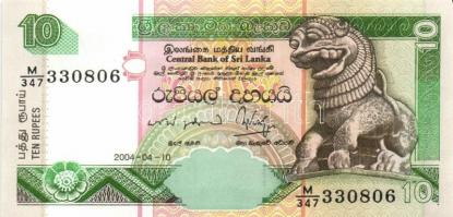 Srí Lanka 5 db klf modern bankjegy T:1