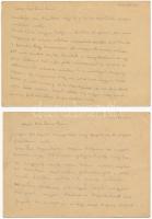 5 db magyar második világháborús zsidó KMSZ (közérdekű munkaszolgálatos) tábori posta a gyergyószent...