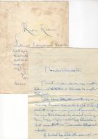 Magyarország 2 db levél dombornyomású csendőr ábrával