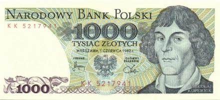 Lengyelország 6 db klf modern bankjegy T:1