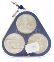 1977. 200Ft Ag (3xklf) "Magyar festők II. / Csontváry, Mányoki, Rippl-Rónai" érmesor erede...