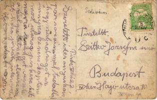 1916 Szászváros, Broos, Orastie; Osztrák-magyar katonák csoportja / WWI Austro-Hungarian K.u.K. mili...