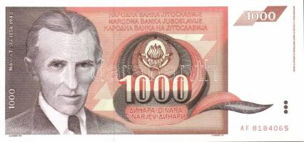 Jugoszlávia 17 db klf modern bankjegy T:1