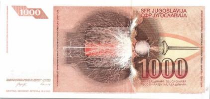 Jugoszlávia 17 db klf modern bankjegy T:1