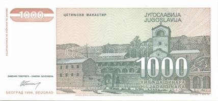Jugoszlávia 17 db klf modern bankjegy T:1