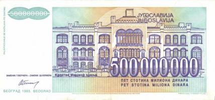 Jugoszlávia 17 db klf modern bankjegy T:1